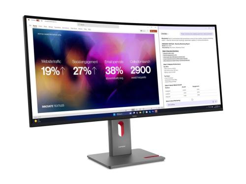 Lenovo ThinkVision P40WD-40 - LED monitor - curved - 5K - 40" - HDR