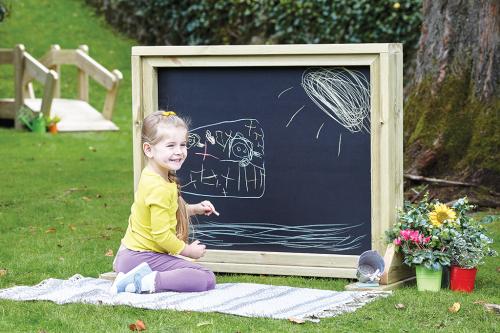 Freestanding Chalkboard Panel
