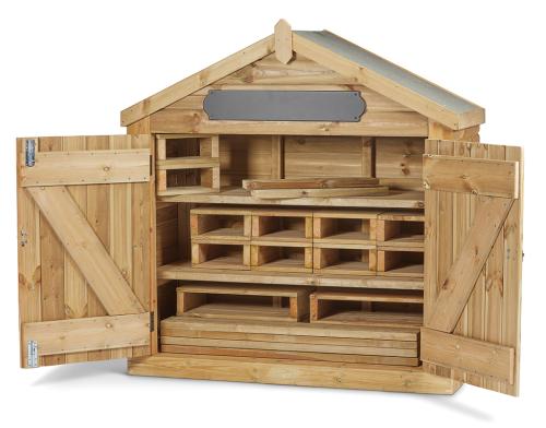 Loose Parts Lodge With Building Block Set (DR019)