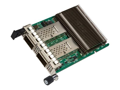 Intel Ethernet Network Adapter E830-CQDA2 - network adapter - OCP 3.0 - 10Gb Ethernet / 25Gb Ethernet / 40Gb Ethernet / 50Gb Ethernet / 100Gb Ethernet QSFP28 x 1 + 200 Gigabit QSFP56 x 1