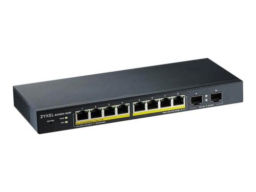 Zyxel GS1900-10HP - switch - 8 ports - smart