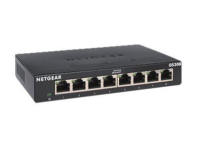 NETGEAR GS308v3 - switch - 8 ports - unmanaged