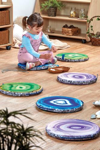 Mineral Slice Seat Pads with Bag (PK of 6)
