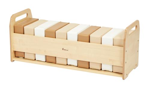 Natural Soft Cushion Set and Storage Unit