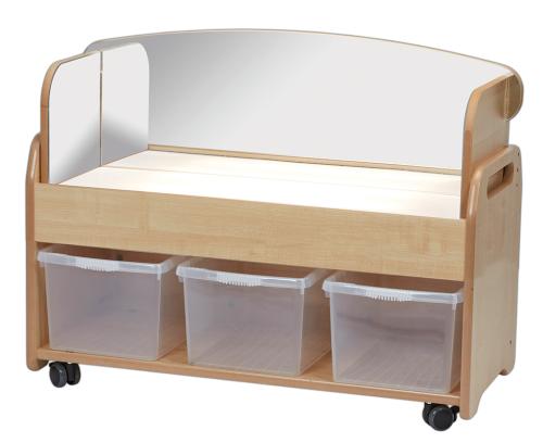 Low Light Box Trolley plus Mirror Surround
