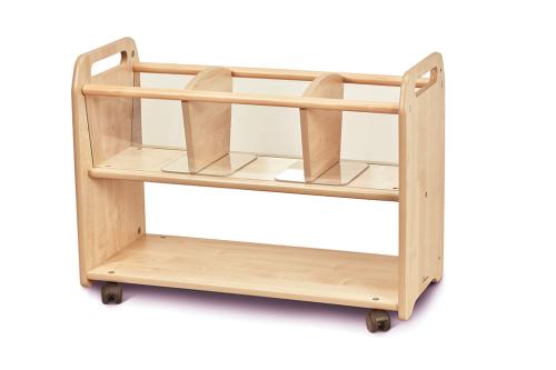 Mobile Clear View Storage Unit (Empty)