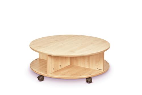 Single Tier Mobile Circular Storage (Empty)