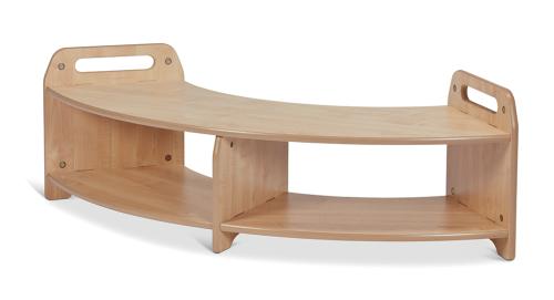 Low 90° Open Sweep Shelving Unit