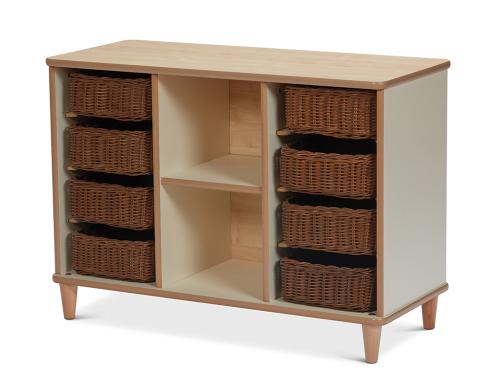 Home From Home Shallow Basket Tray Storage
