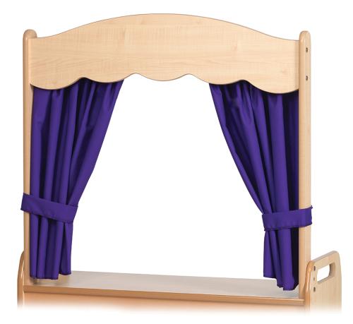 Theatre Add-on with Purple Curtains