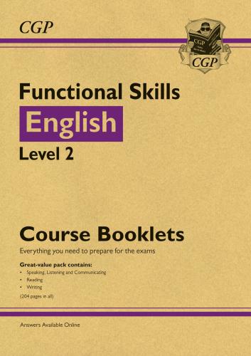 New Functional Skills English Level 2 - Course Booklets Pack (with Online Edition & Audio)