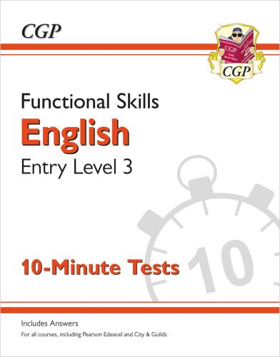 Functional Skills English Entry Level 3 - 10 Minute Tests