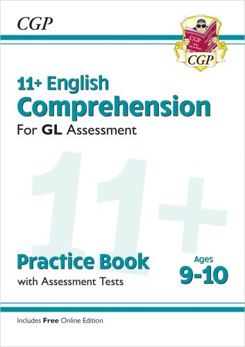 11+ GL English Comprehension Practice Book & Assessment Tests - Ages 9-10 (with Online Edition)