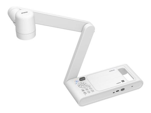 Epson ELPDC30 - Digital document camera - handheld - colour - 13 MP - 4K UHD (3840 x 2160) - audio - wireless - VGA  HDMI - Wi-Fi - USB