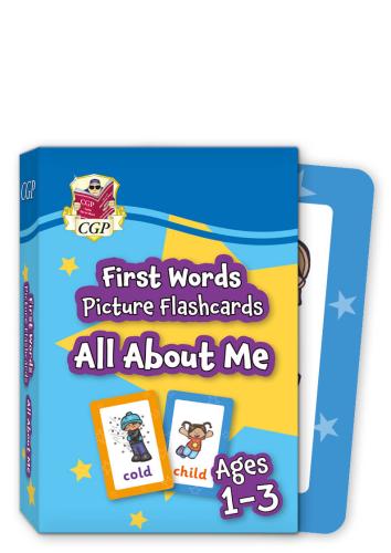 First Words Picture Flashcards for Ages 1-3: All About Me