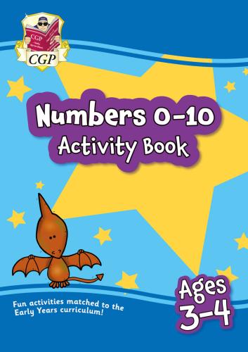Numbers 0-10 Activity Book for Ages 3-4 (Preschool)