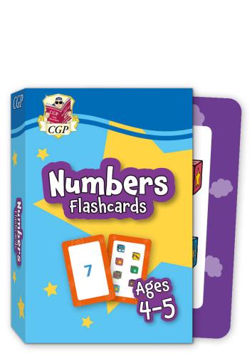 Numbers Flashcards for Ages 4-5 (Reception)
