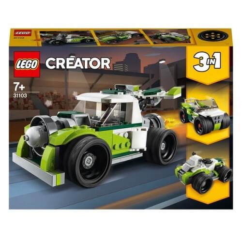 LEGO 31103 Creator 3in1 Rocket Truck- Off Roader- Quad Bike Set
