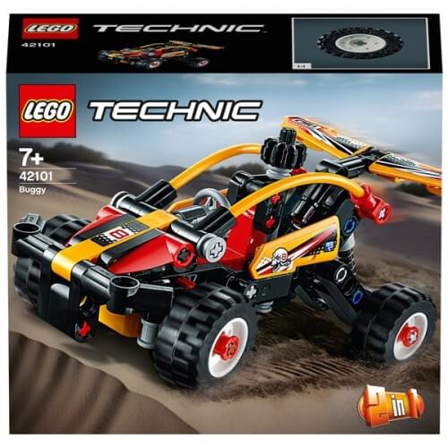 LEGO 42101 Technic Buggy - Toy Racing Car 2in1 Building Set