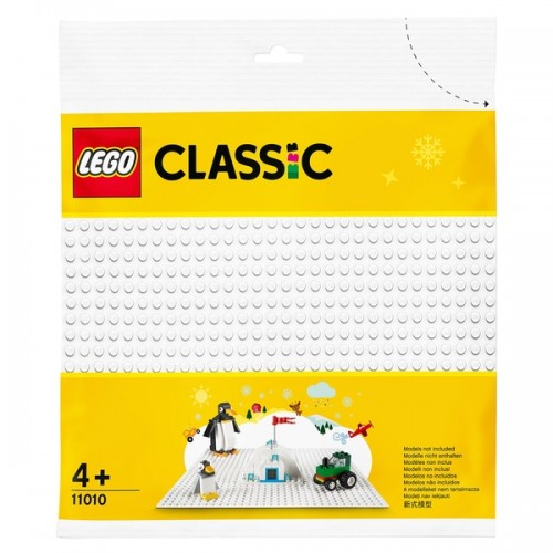 LEGO 11010 Classic White Base Plate 25L x 25Wcm Board Sheet