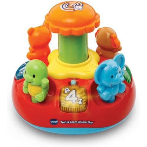 VTech Baby Push and Play Spinning Top Toy