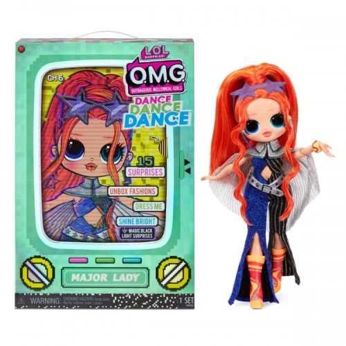 L.O.L. Surprise! OMG Dance Dance Dance Major Lady Fashion Doll lol