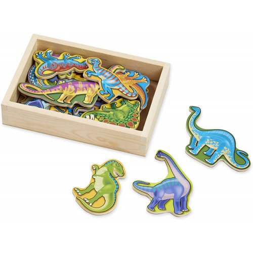Wooden Dinosaur Magnets | Developmental Toy