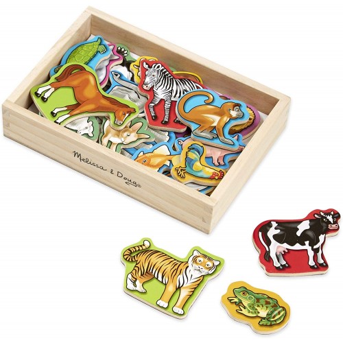 Wooden Animal Magnets | Developmental Toy