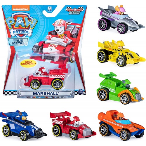PAW PATROL 6054521 True Metal Ready Race Rescue