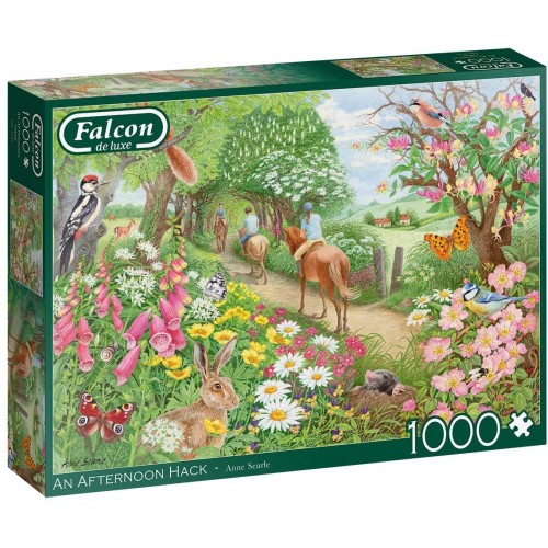Jumbo Falcon de Luxe - an Afternoon Hack 1000 Piece Jigsaw Puzzle