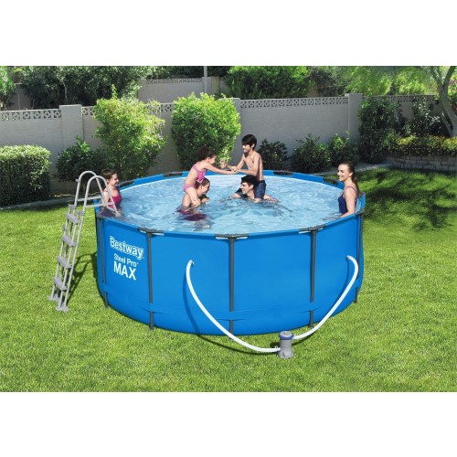 12ft x 48" Steel Pro Max Round Pool Set