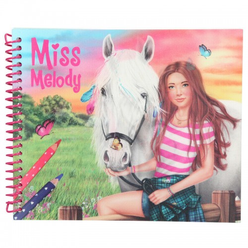 Depesche Miss Melody Dress Up Your Horse Colouring Book