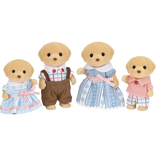 Sylvanian Families Labrador Family, Yellow