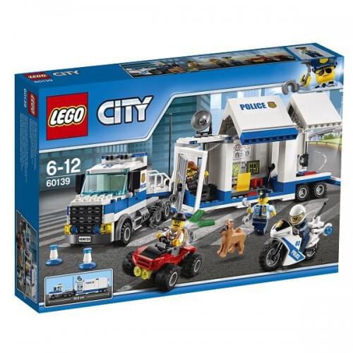 LEGO City Police Mobile Command Center 374 Pieces Age 6yrs 60139