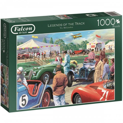 Falcon de luxe 11158 Legends of The Track Jigsaw Puzzle (1000-Piece)