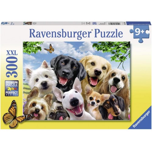 Ravensburger Selfies Delighted Dogs 300 Jigsaw Puzzle with Extra Large Pieces