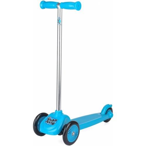 Xootz Scooter with 3 Wheels, Tri-Scooter for Kids, Blue