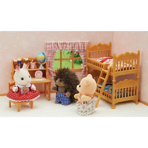 Sylvanian Families Children's Bedroom Set, Multicolor