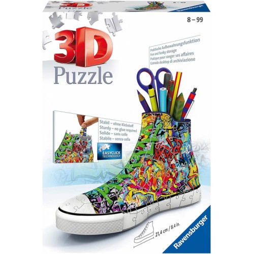 Ravensburger Graffiti Trainer 108 piece 3D Jigsaw Puzzle
