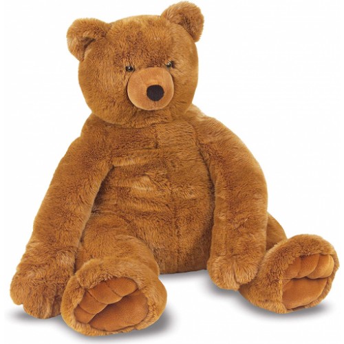 Melissa & Doug Jumbo Brown Teddy Bear