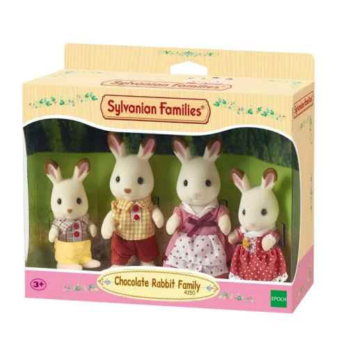 Sylvanian Families - Chocolate Rabbit Family