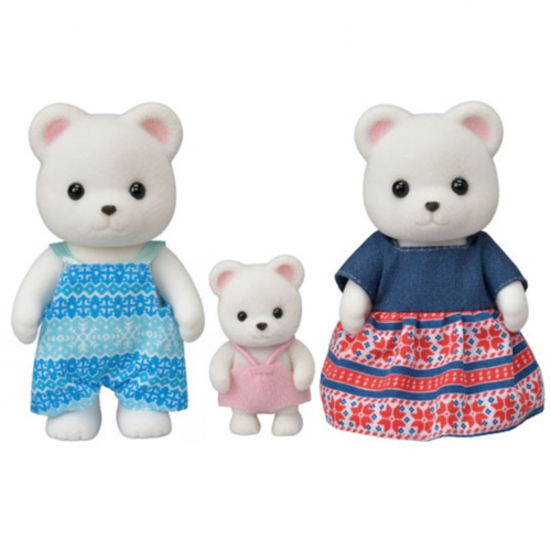 Sylvanian Families Polar Bear Family