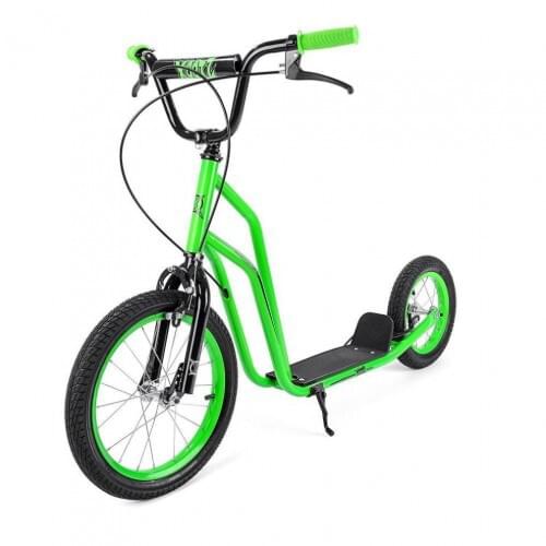 Xootz BMX Stunt Scooter for Kids, Ideal for Beginner and Intermediate Riders - Green