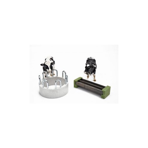 Millwood Crafts - BIG FEEDING RING & MEAL TROUGH