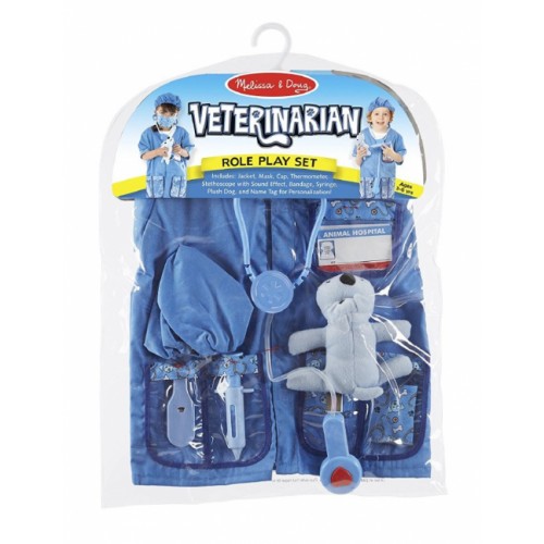 Melissa & Doug Veterinarian, Childs Fancy Dress Role Costume Set