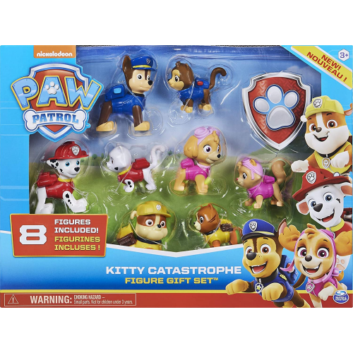 PAW Patrol - Kitty Catastrophe Gift Set with 8 Collectible Figures