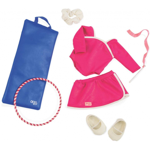 Our Generation by Battat-Leaps & Bounds Gymnast Deluxe Doll Outfit- Toys, Outfit & Accessories for 18" Dolls