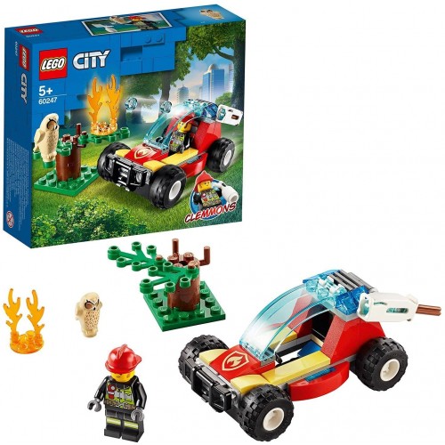 LEGO 60247 City Forest Fire Response Buggy with Firefighter