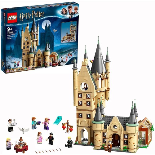 Lego 75969 Harry Potter Hogwarts Castle Astronomy Tower Toy Compatible with Great Hall and Whomping Willow Sets