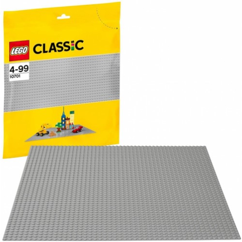 LEGO Classic Gray Baseplate 10701 Building Toy compatible with Building Bricks for Kids Play